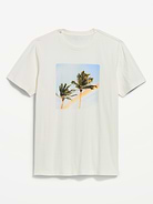 Image number 2 showing, Soft-Washed Crew-Neck Graphic T-Shirt