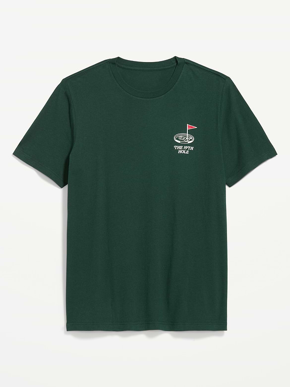 Soft-Washed Crew-Neck Graphic T-Shirt