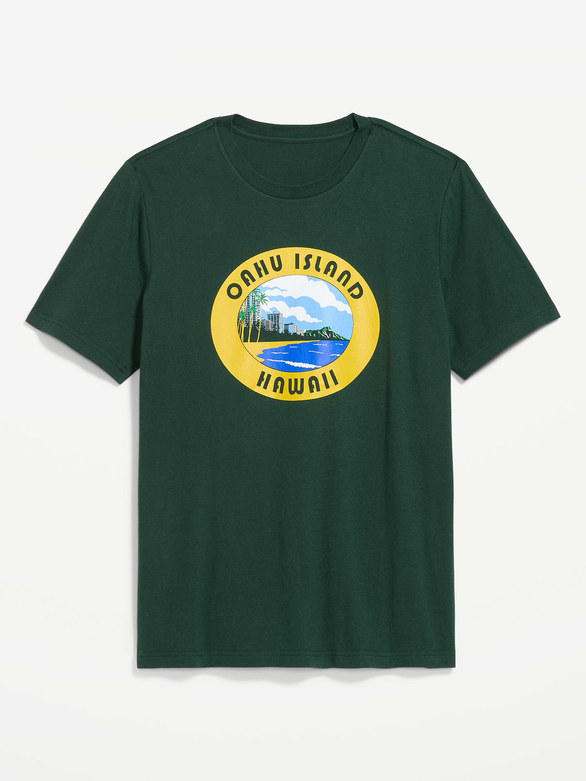 Image number 1 showing, Soft-Washed Crew-Neck Graphic T-Shirt