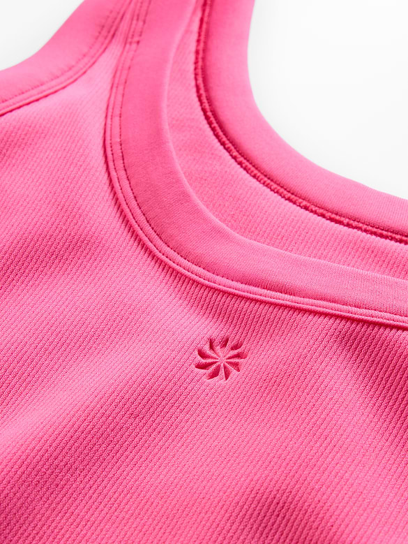Athleta Girl Rise Above Rib Scoop Tank