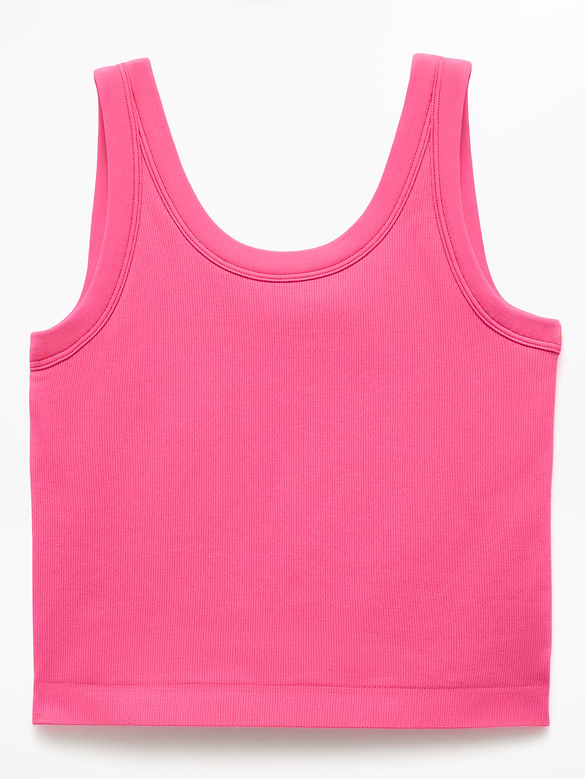Athleta Girl Rise Above Rib Scoop Tank
