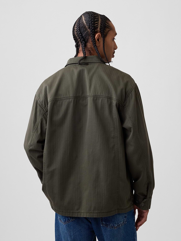 Image number 3 showing, Oversized Field Jacket
