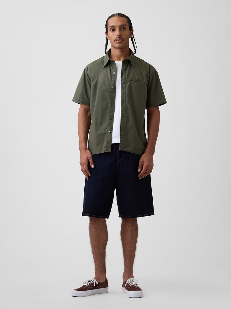 Image number 2 showing, Poplin Relaxed Shirt
