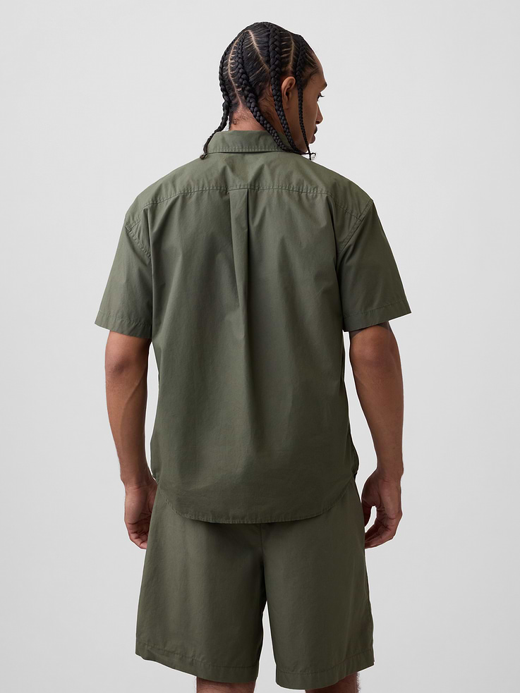 Image number 3 showing, Poplin Relaxed Shirt