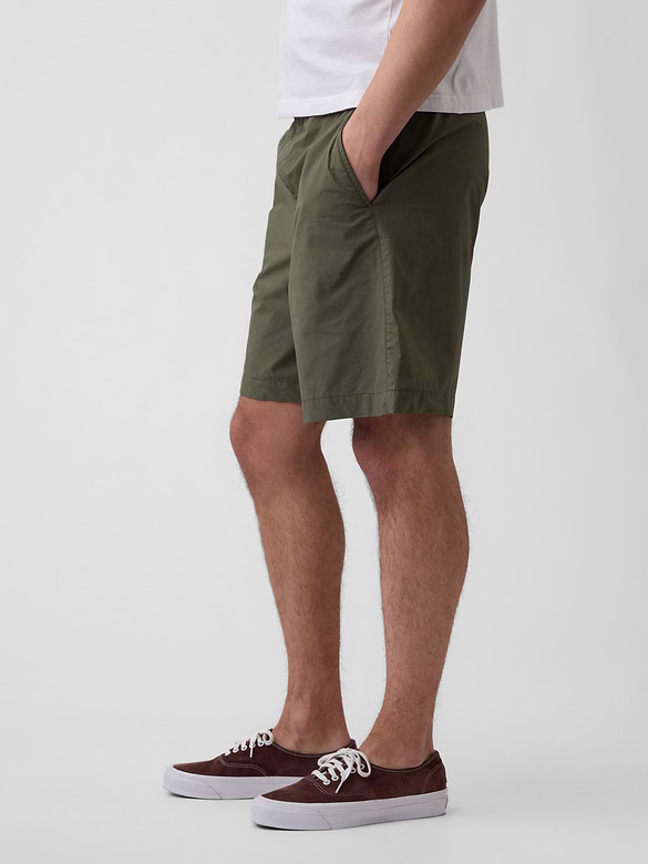 7" Poplin Relaxed Shorts