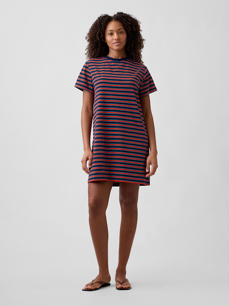 Image number 1 showing, Relaxed T-Shirt Mini Dress