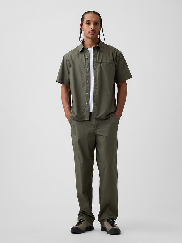Poplin '90s Loose Pants