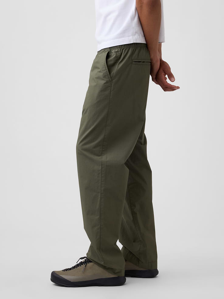 Image number 3 showing, Poplin '90s Loose Pants