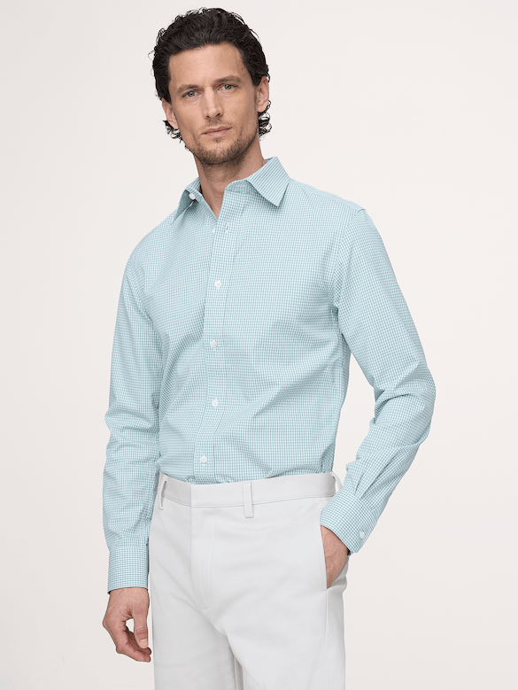 Chemise habillée ajustée infroissable