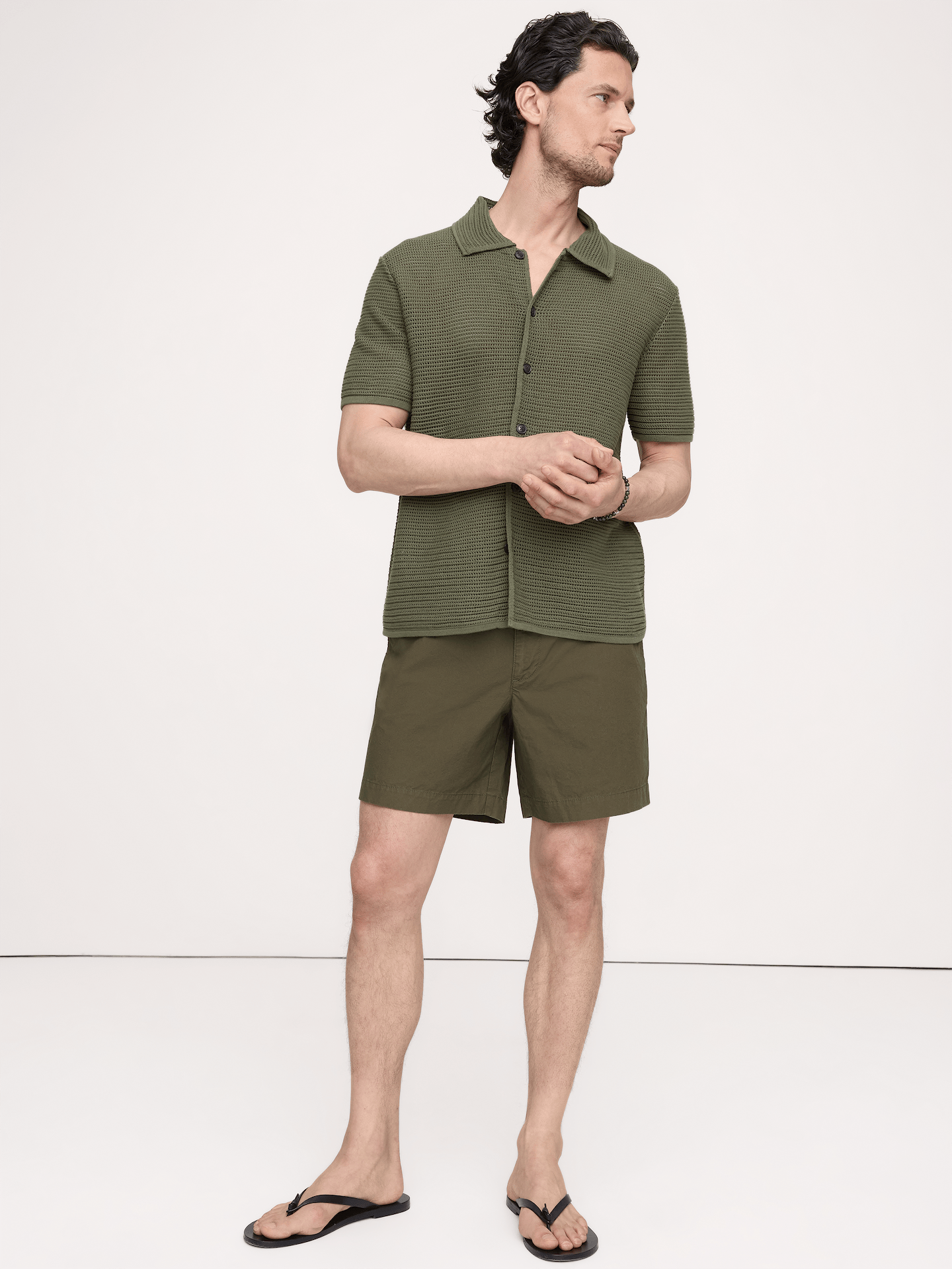 Image number 1 showing, The Weekender 7" Pull-On Short in Cotton