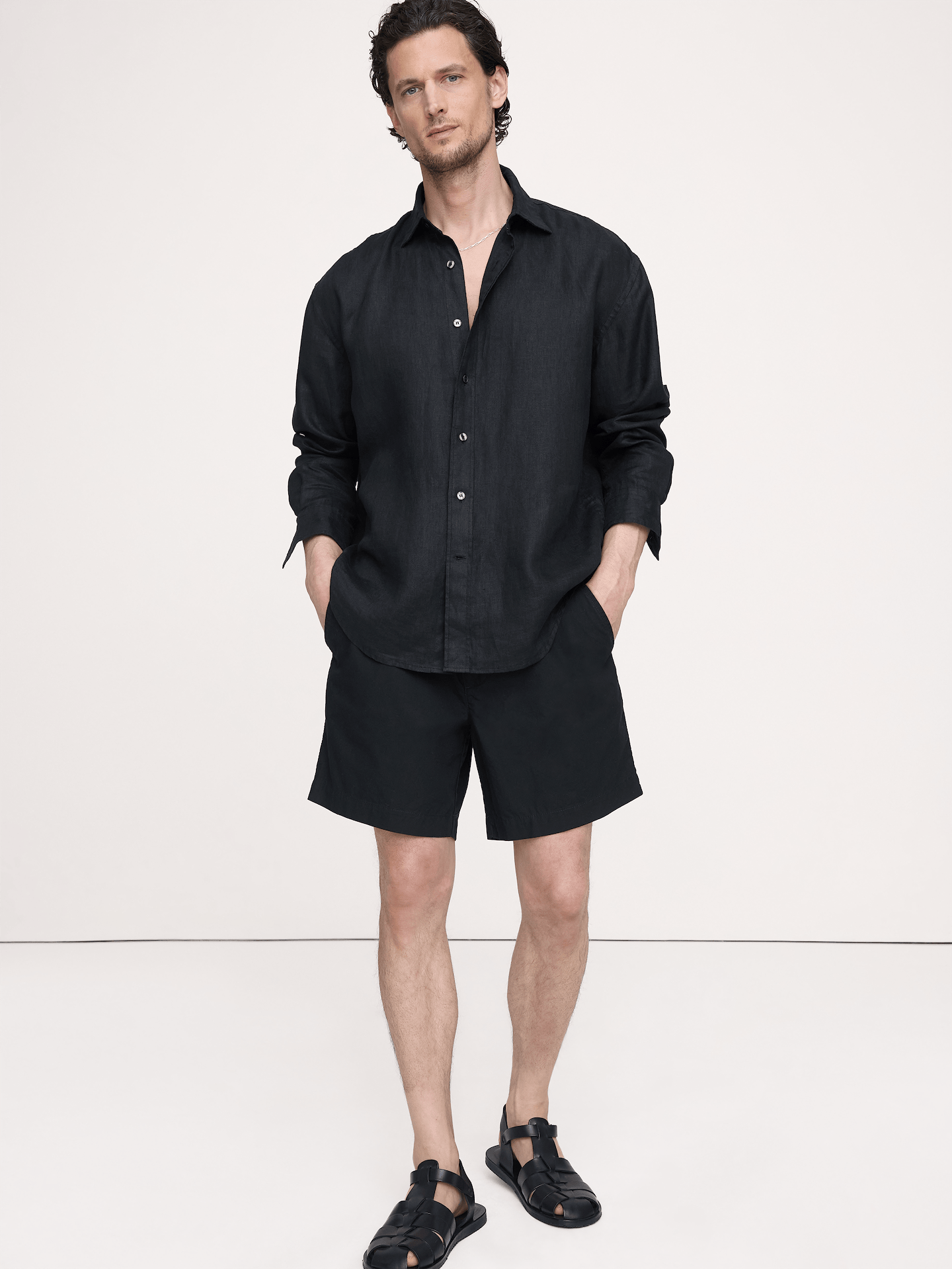Image number 1 showing, The Weekender 7" Pull-On Short in Cotton