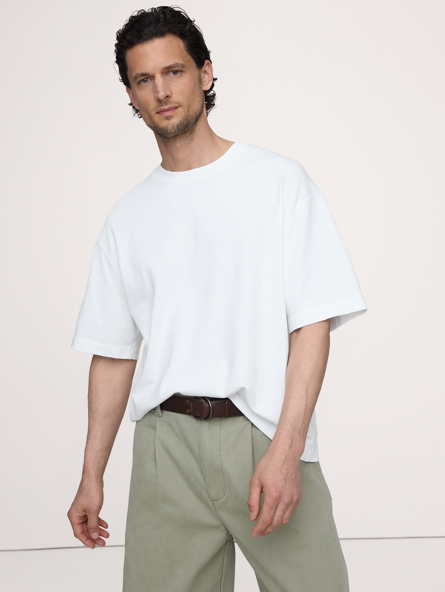 Image number 1 showing, Heavyweight Cotton Boxy Tee