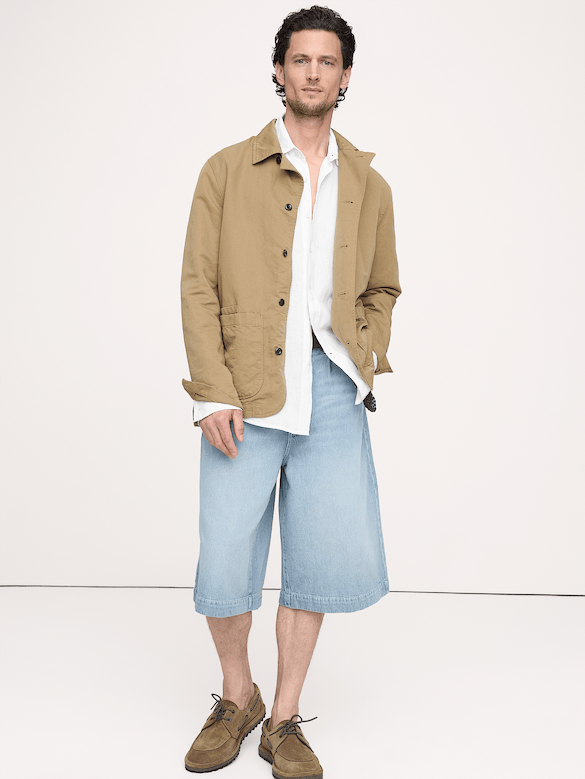 15" Loose Denim Short