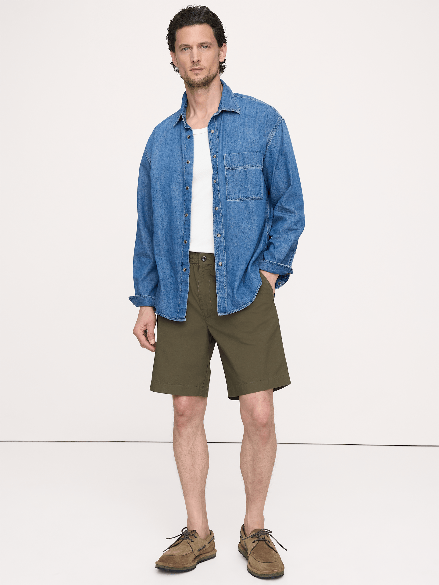 Image number 1 showing, The Weekender 9" Pull-On Short in Cotton