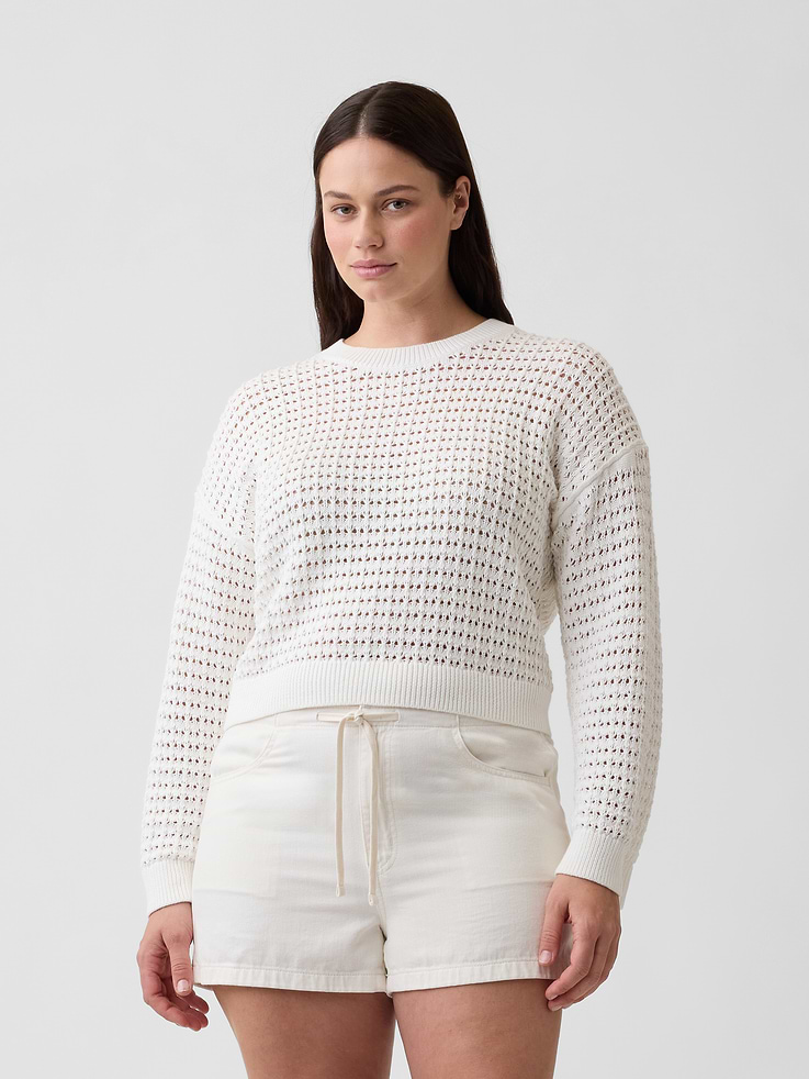 Image number 5 showing, 3" Mid Rise Pull-On Denim Shorts