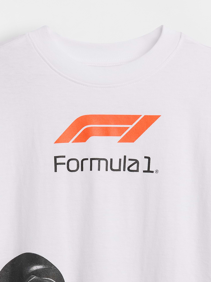 Image number 3 showing, Kids Formula 1 Oversized Graphic T-Shirt