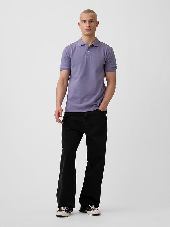 Pique Polo Shirt