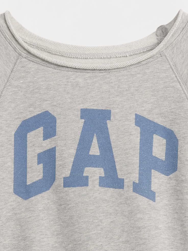 Image number 5 showing, Kids VintageSoft Terry Raglan Graphic Sweatshirt