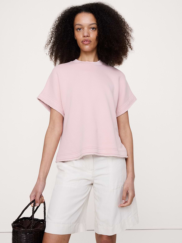 Terry Sweatshirt Tee