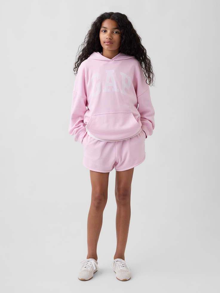 Image number 1 showing, Kids VintageSoft Terry Relaxed Dolphin Shorts