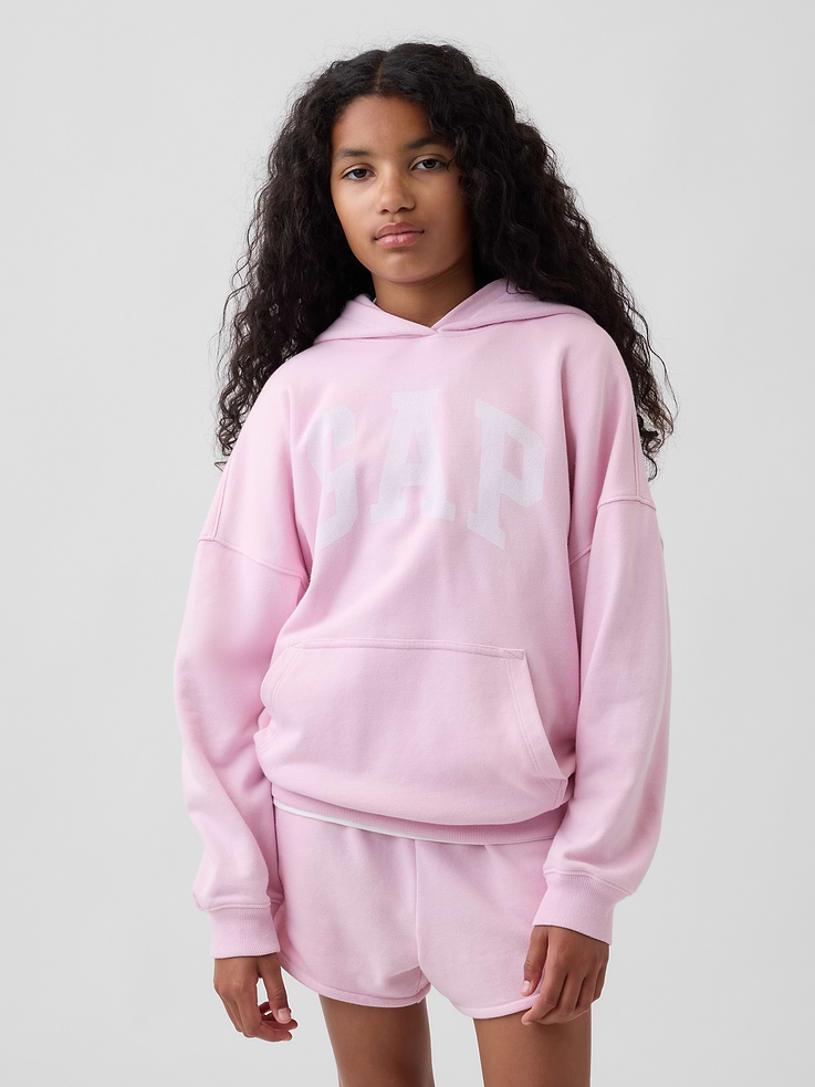 Image number 1 showing, Kids VintageSoft Terry Oversized Hoodie