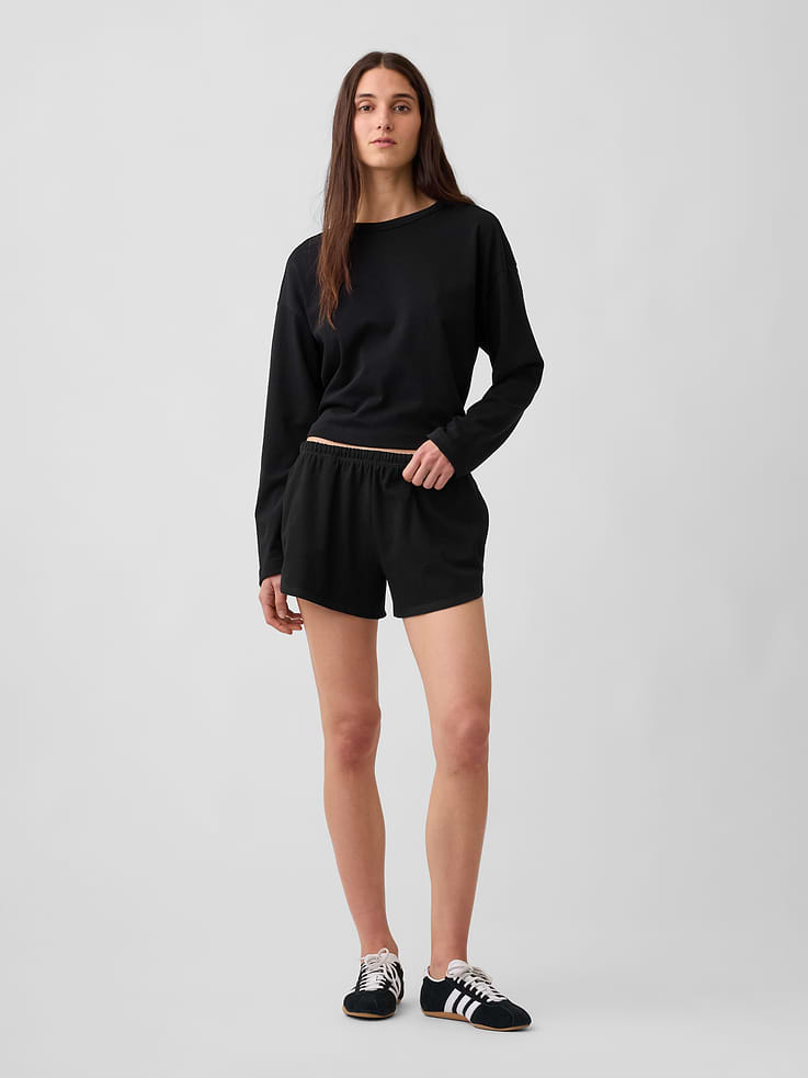 Image number 1 showing, 3" Knit Dolphin Shorts