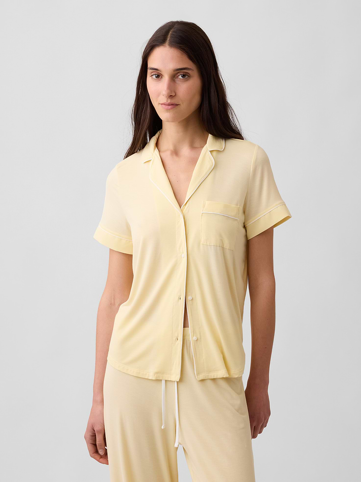 Image number 1 showing, SoftMade Modal PJ Top
