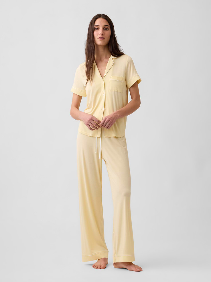 Image number 2 showing, SoftMade Modal PJ Top