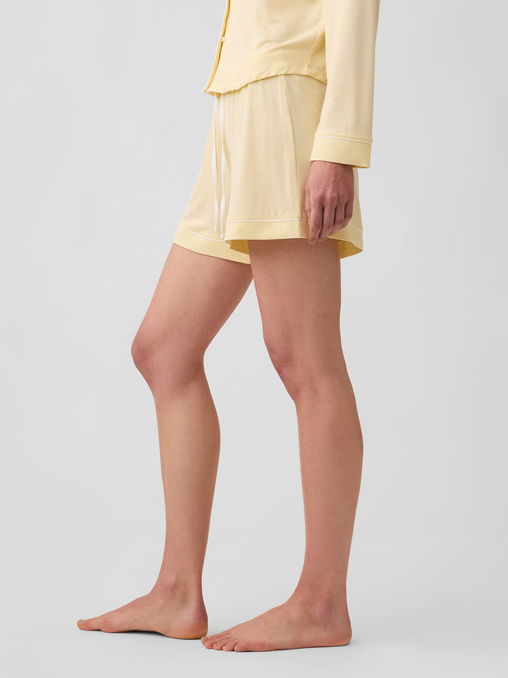 Image number 3 showing, SoftMade Modal PJ Shorts