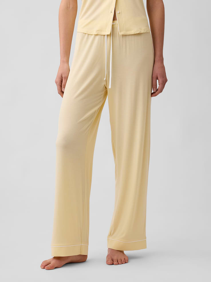 Image number 2 showing, SoftMade Modal PJ Pants