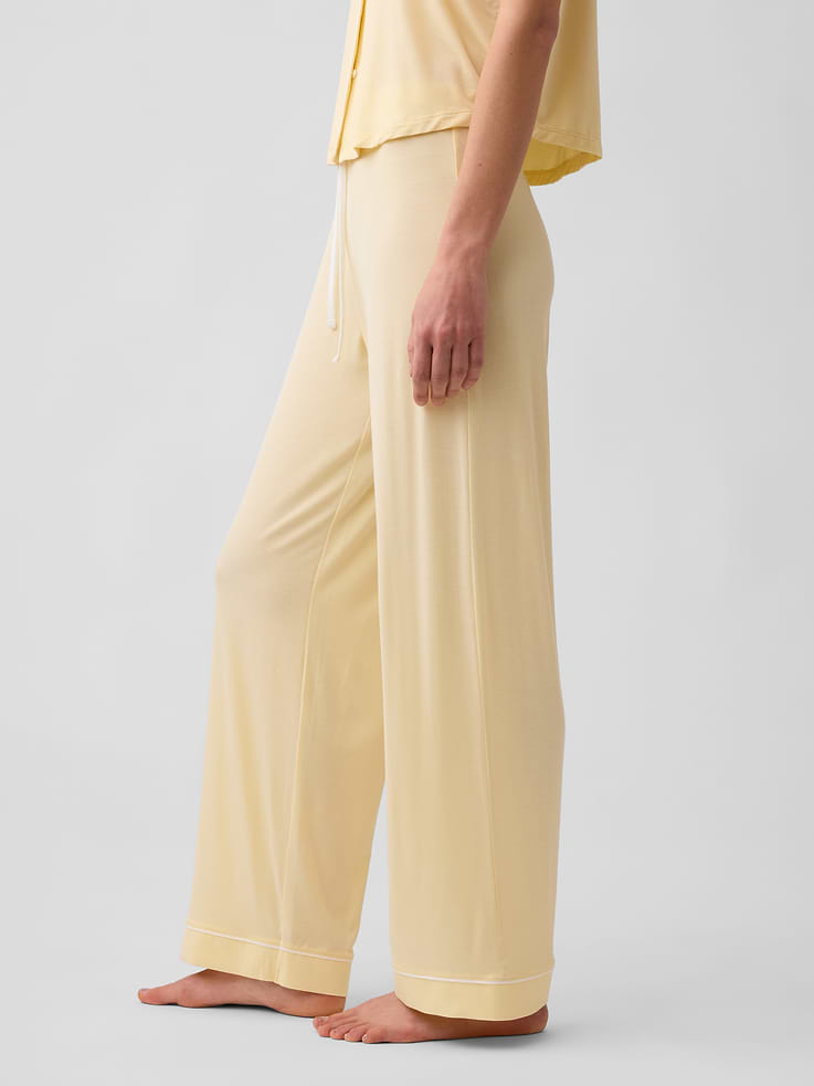 Image number 3 showing, SoftMade Modal PJ Pants