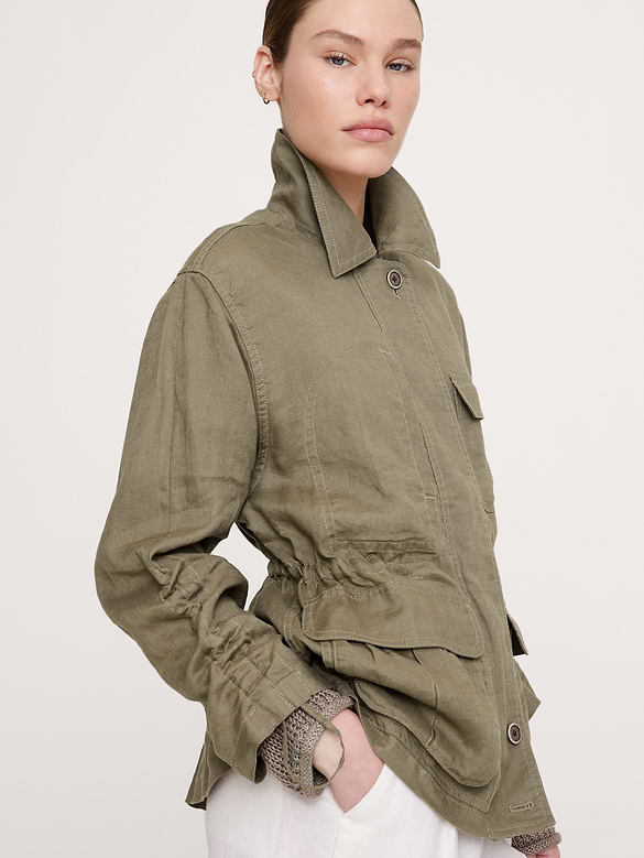 Archive Reissue Linen Chore Coat