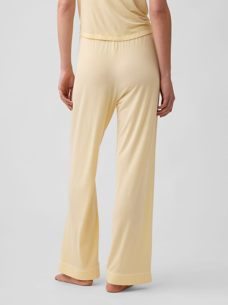 Image number 4 showing, SoftMade Modal PJ Pants