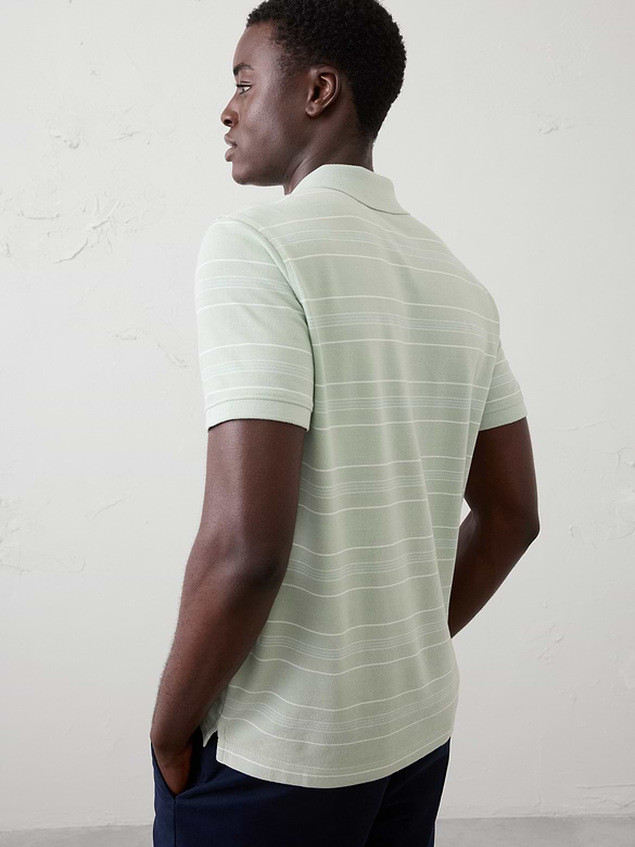 Slim-Fit Pique Polo