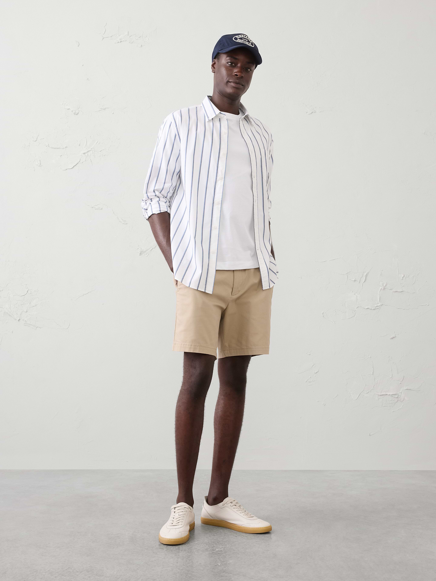 Image number 3 showing, Slim-Fit Softwash Cotton Shirt