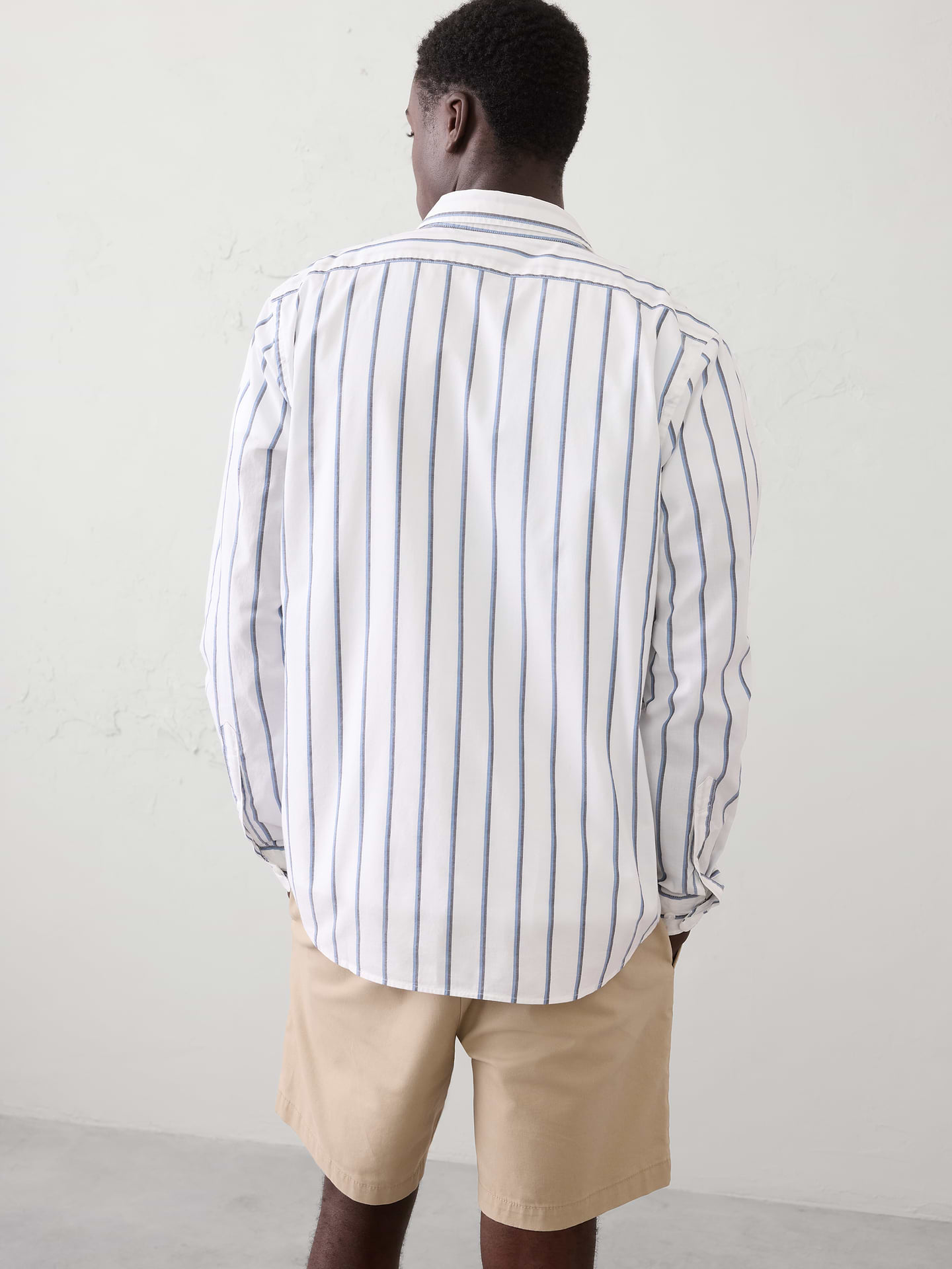 Image number 8 showing, Slim-Fit Softwash Cotton Shirt