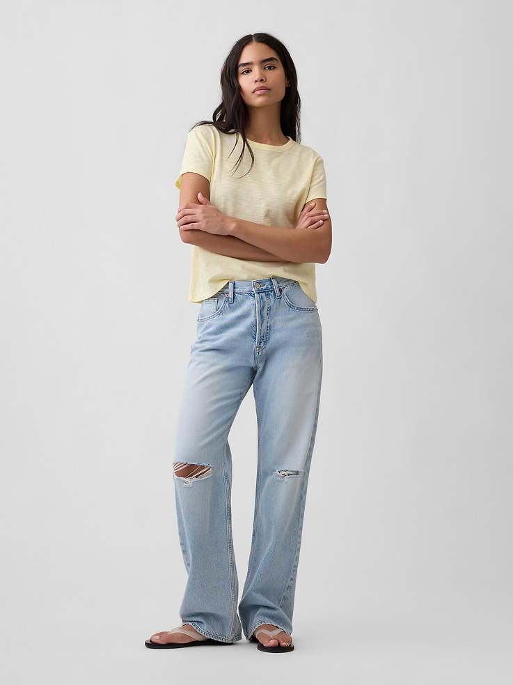 Image number 3 showing, ForeverSoft Relaxed Crewneck T-Shirt