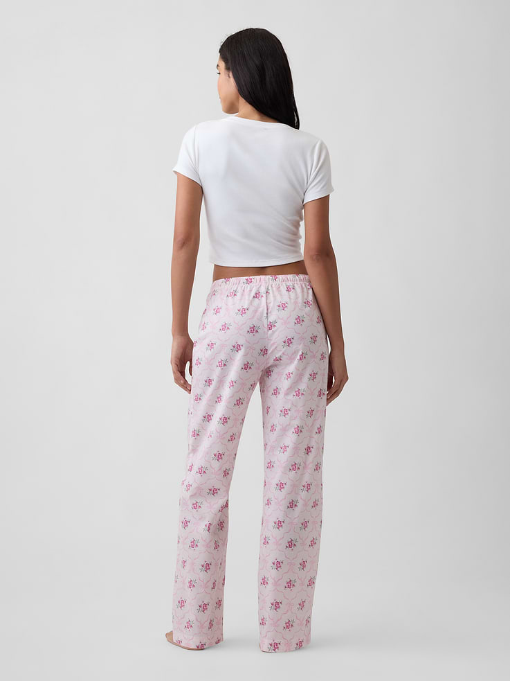 Image 2 of 4, Poplin PJ Pants