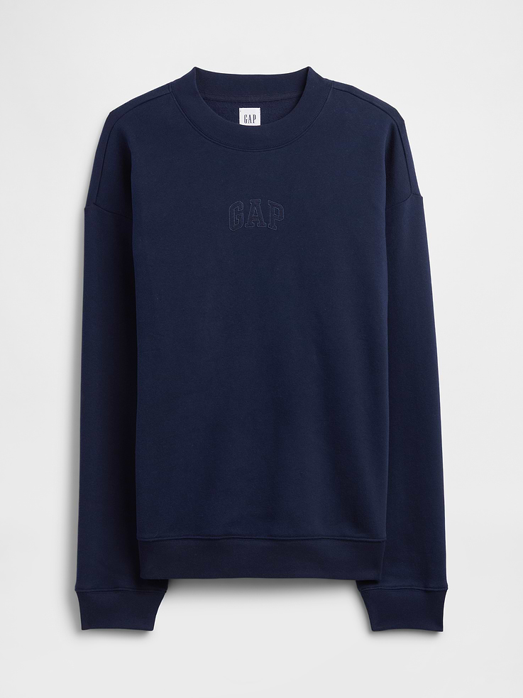 Image number 6 showing, Adult Relaxed Gap Mini-Logo Sweatshirt