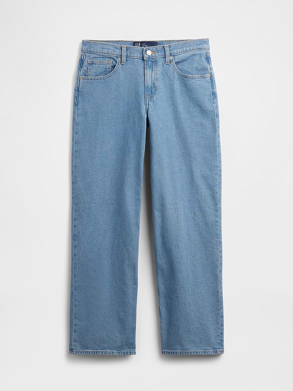 Low Rise '90s Loose Jeans
