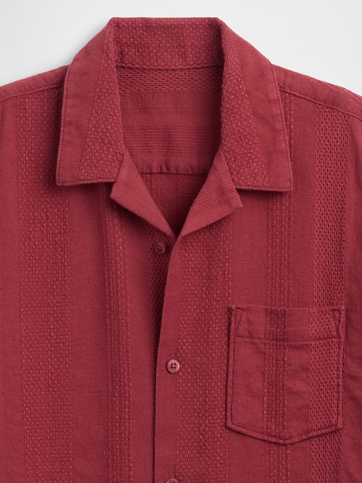 Image 3 of 3, Kids Textured Vacay Shirt