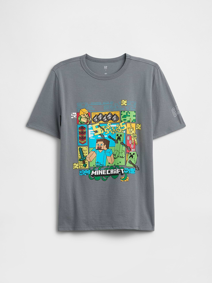 Image 1 of 3, Soft jersey knit., Short sleeves., Crewneck., Graphic at front., Product #1177045