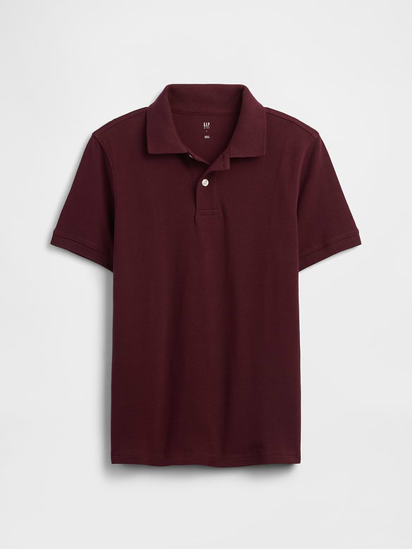 Kids Pique Polo Shirt