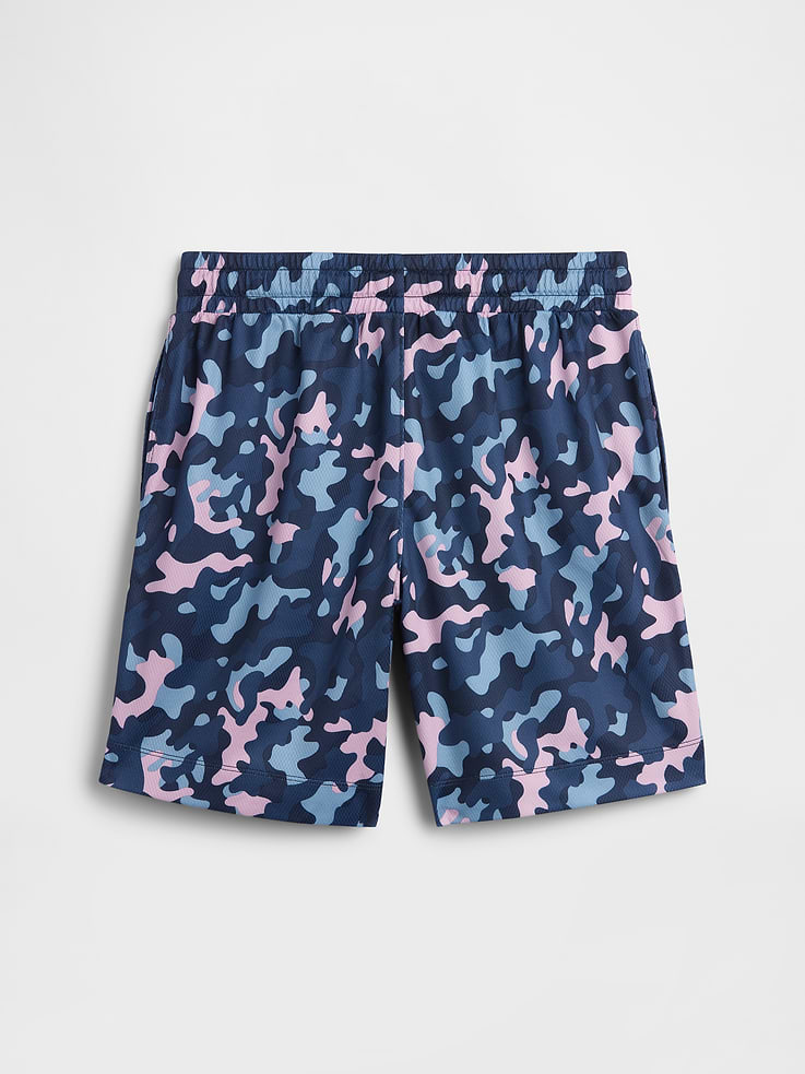 Image number 2 showing, Kids 100% Recycled Pull-On Mesh Shorts