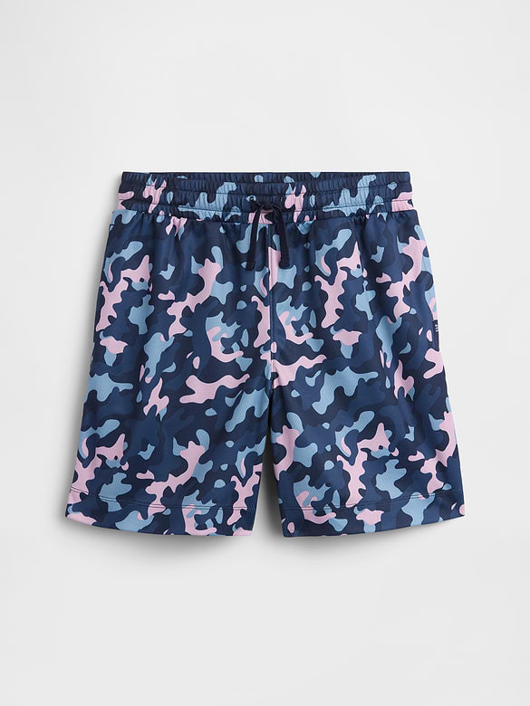 Kids 100% Recycled Pull-On Mesh Shorts
