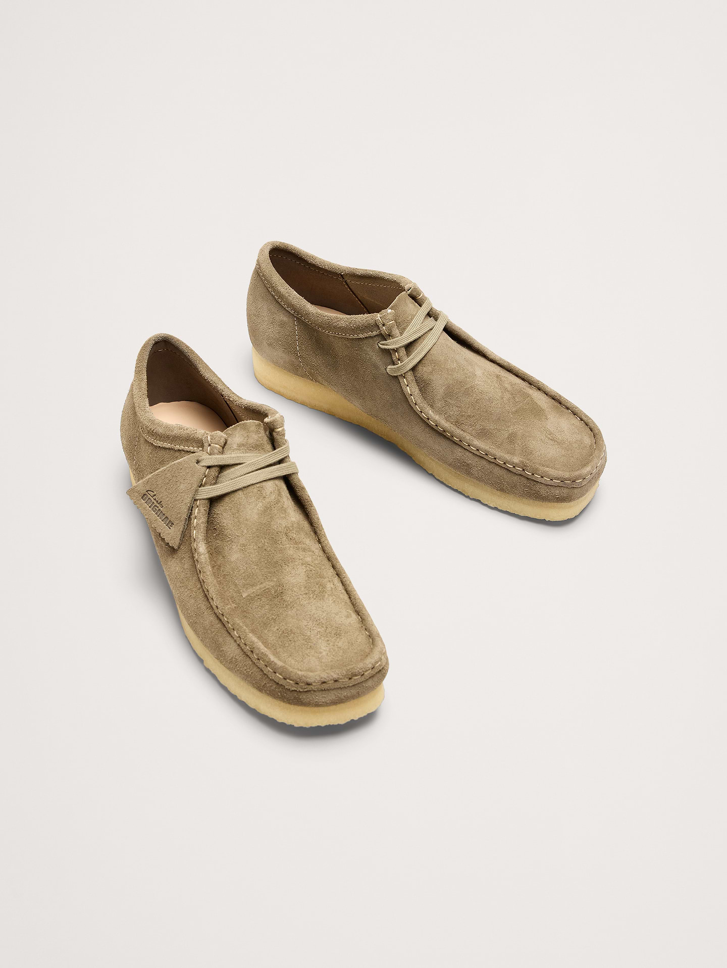 Image number 3 showing, Suede Wallabee Shoe by Clark's Originals