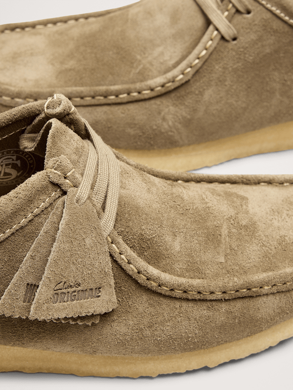 Suede Wallabee Shoe by Clark's Originals