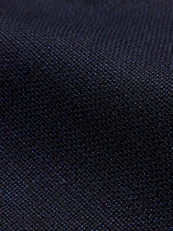 Pantalon de complet raffiné de coupe étroite en laine italienne respirante