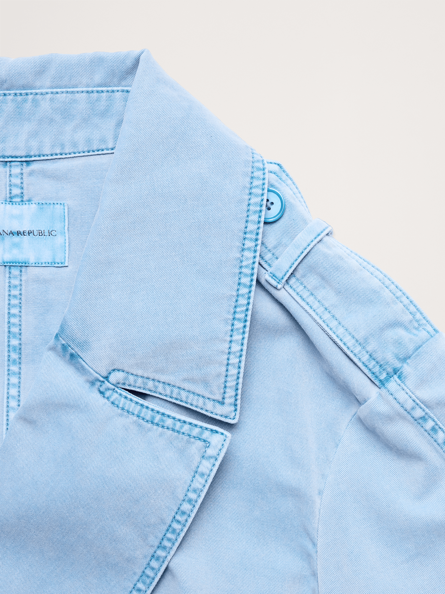 Image number 6 showing, Cotton Twill Peacoat