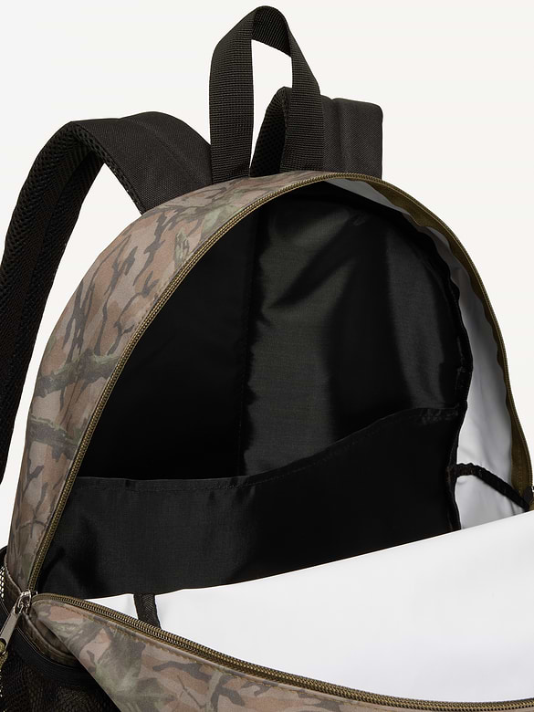 Sac à dos en toile à motif camouflage pour garçon